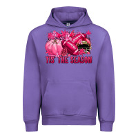 Tis' The Season Football Breast Cancer Urban Hoodie | Teevron