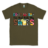 Army Green don t worry i ve had both my shots Classic Tee - Zillion Design Studio