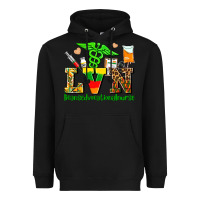 Black lvn juneteenth licensed vocational nurse with croc Heavyweight Hoodie - AdoDesignShop