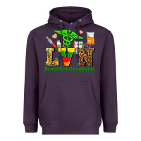 Plum lvn juneteenth licensed vocational nurse with croc Heavyweight Hoodie - AdoDesignShop