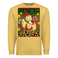 Antique Gold Christmas chick air freshener Premium Sweatshirt - Artiststas