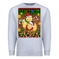 Heather Grey Christmas chick air freshener Premium Sweatshirt - Artiststas