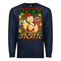Navy Christmas chick air freshener Premium Sweatshirt - Artiststas
