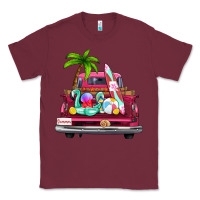 Burgundy summer truck farm truck Classic Tee - Zillion Design Studio