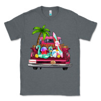 Charcoal Heather summer truck farm truck Classic Tee - Zillion Design Studio