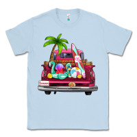 Dusty Blue summer truck farm truck Classic Tee - Zillion Design Studio