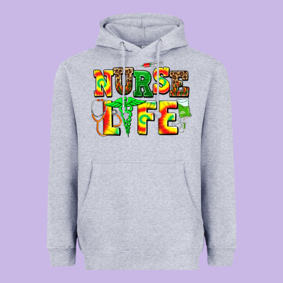 Juneteenth Nurse Life Heavyweight Hoodie Designed By Adodesignshop