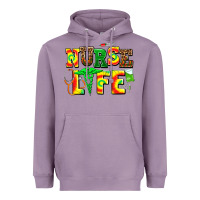 Lavender juneteenth nurse life Heavyweight Hoodie - AdoDesignShop