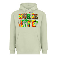 Matcha juneteenth nurse life Heavyweight Hoodie - AdoDesignShop