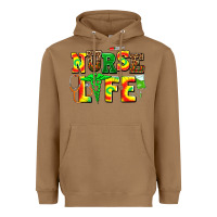 Toasted Coconut juneteenth nurse life Heavyweight Hoodie - AdoDesignShop