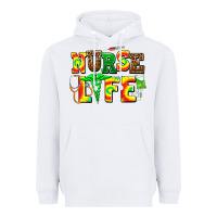 White juneteenth nurse life Heavyweight Hoodie - AdoDesignShop
