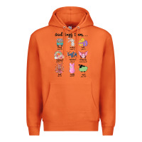Carrot gos says ı am easter Premium Hoodie - MaliasSmallBusiness