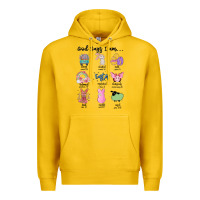 Lemon gos says ı am easter Premium Hoodie - MaliasSmallBusiness