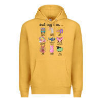 Mustard gos says ı am easter Premium Hoodie - MaliasSmallBusiness