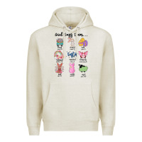 Oatmeal Heather gos says ı am easter Premium Hoodie - MaliasSmallBusiness