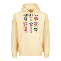 Pina Colada gos says ı am easter Premium Hoodie - MaliasSmallBusiness