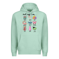 Seafoam gos says ı am easter Premium Hoodie - MaliasSmallBusiness
