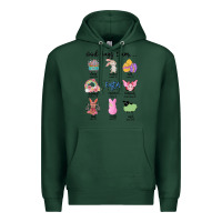 Sports Green gos says ı am easter Premium Hoodie - MaliasSmallBusiness