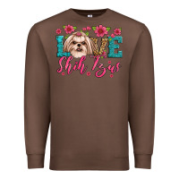 Chestnut love shih tzus Premium Sweatshirt - JahusDesignShop
