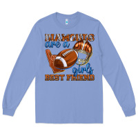 Colony Blue diamonds are a girls best friend football Long Sleeve Tee - texasbilliewilder