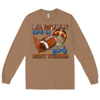 Toasted Coconut diamonds are a girls best friend football Long Sleeve Tee - texasbilliewilder