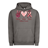 Pigment Tornado Peace love cure Uterine Cancer Urban Hoodie - NancyCooperArtShop