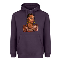 Afro Woman Heavyweight Hoodie | Teevron