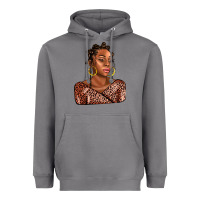 Storm afro woman Heavyweight Hoodie - AdoDesignShop