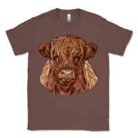 Chestnut highland cow Classic Tee - RanaPortraitStore