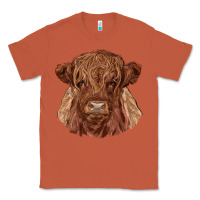 Copper highland cow Classic Tee - RanaPortraitStore