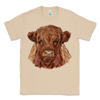 Mushroom highland cow Classic Tee - RanaPortraitStore