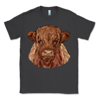 Smoke highland cow Classic Tee - RanaPortraitStore