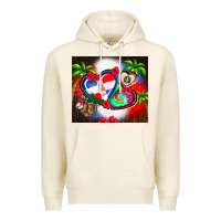 Tofu dominican republic  leopard Premium Hoodie - AdoDesignShop