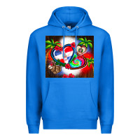 True Royal dominican republic  leopard Premium Hoodie - AdoDesignShop