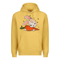 Antique Gold so hoppin boujee easter bunny stanley Premium Hoodie - MaliasSmallBusiness