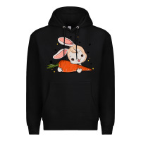 Black so hoppin boujee easter bunny stanley Premium Hoodie - MaliasSmallBusiness