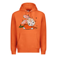 Carrot so hoppin boujee easter bunny stanley Premium Hoodie - MaliasSmallBusiness