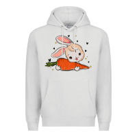 Dove Grey so hoppin boujee easter bunny stanley Premium Hoodie - MaliasSmallBusiness