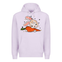Lilac so hoppin boujee easter bunny stanley Premium Hoodie - MaliasSmallBusiness