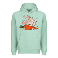 Seafoam so hoppin boujee easter bunny stanley Premium Hoodie - MaliasSmallBusiness