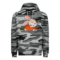 Slate Camo so hoppin boujee easter bunny stanley Premium Hoodie - MaliasSmallBusiness