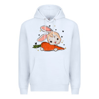 White so hoppin boujee easter bunny stanley Premium Hoodie - MaliasSmallBusiness