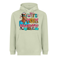 Matcha afro wife mom nurse Heavyweight Hoodie - AdoDesignShop
