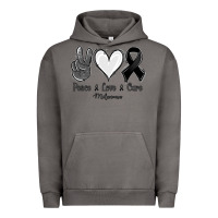Pigment Tornado Peace love cure Melanoma Cancer Urban Hoodie - NancyCooperArtShop
