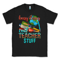 Black busy doing cool teacher stuff Classic Tee - texasbilliewilder
