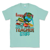 Seafoam busy doing cool teacher stuff Classic Tee - texasbilliewilder