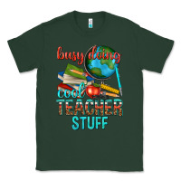 Sports Green busy doing cool teacher stuff Classic Tee - texasbilliewilder