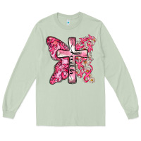 Matcha faith cancer cross Long Sleeve Tee - Zillion Design Studio