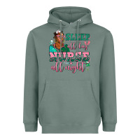 Sage afro  nurse sleep all day nurse all night Heavyweight Hoodie - AdoDesignShop