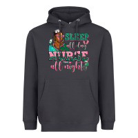 Smoke afro  nurse sleep all day nurse all night Heavyweight Hoodie - AdoDesignShop
